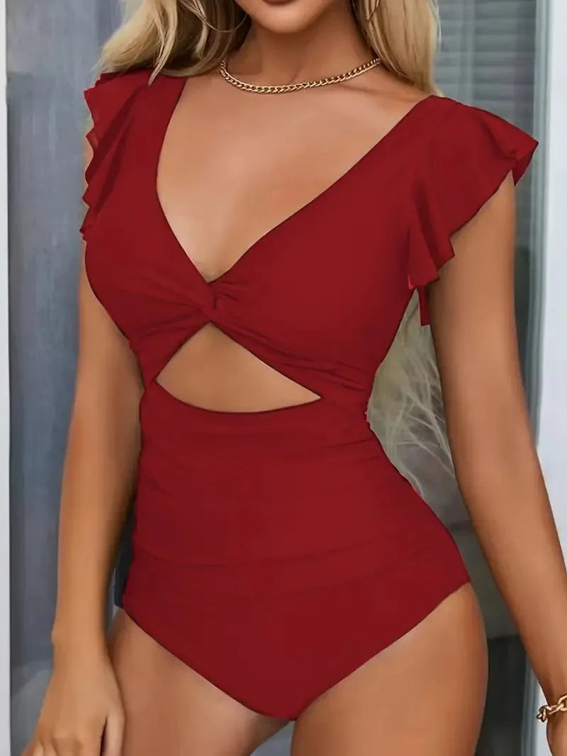 Elegant Backless Swimsuit