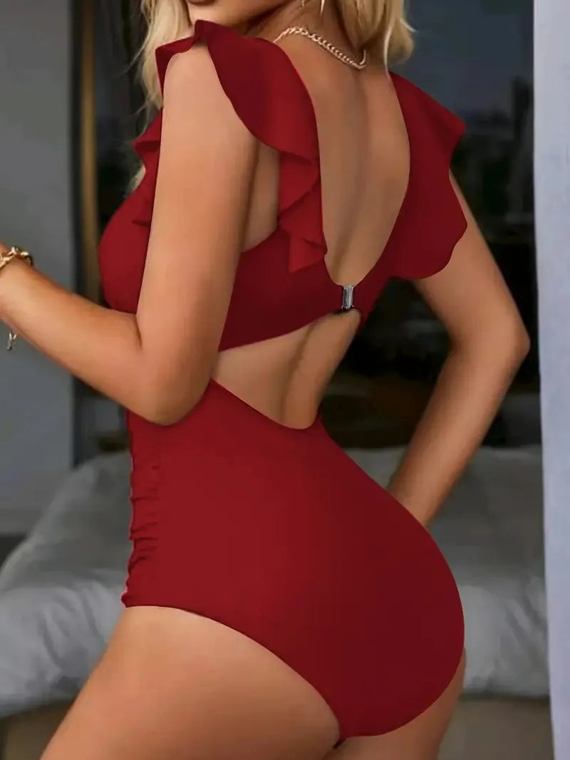Elegant Backless Swimsuit