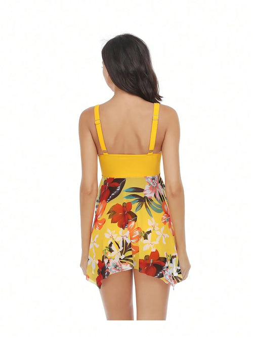 Stylish Two-Piece Swim Set