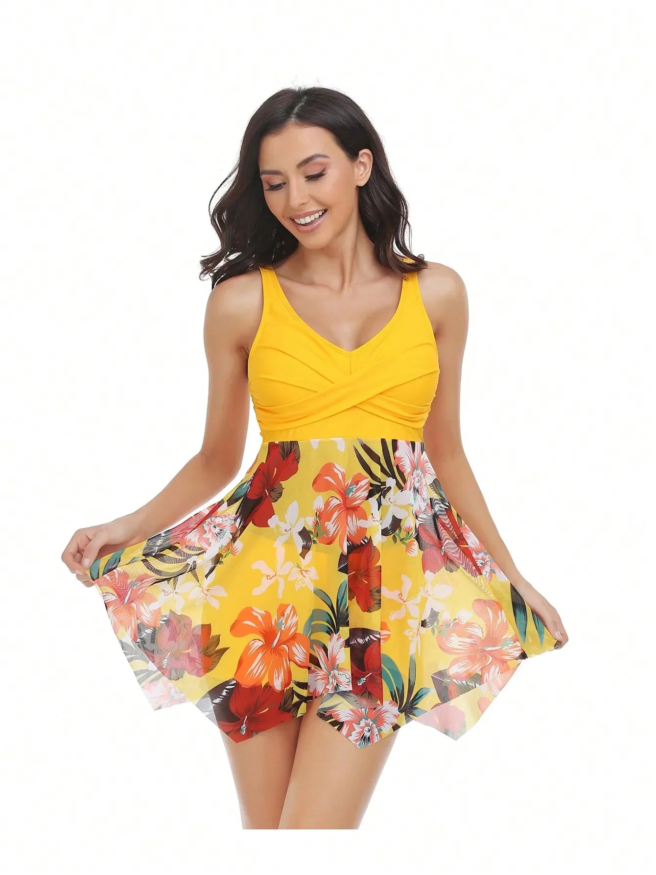 Stylish Two-Piece Swim Set