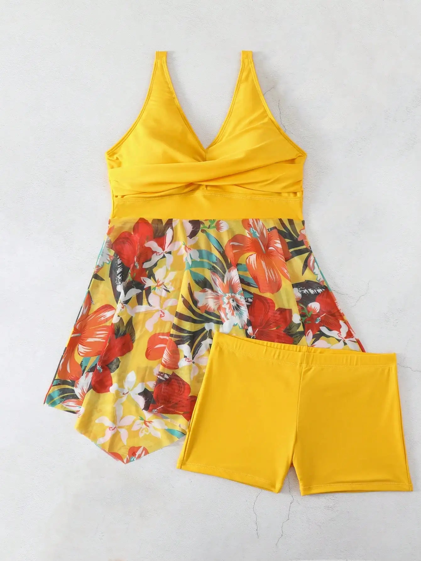 Stylish Two-Piece Swim Set